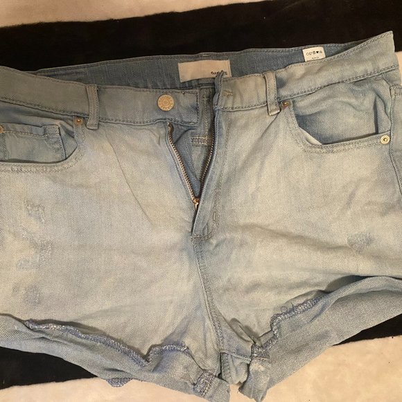 blue jean shorts, size 11 - Picture 2 of 2